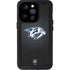 NHL Nashville Predators Black Background iPhone 15 Pro Waterproof Case